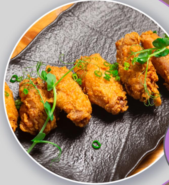 XIRTILDAYAN ACILI TOYUQ QANADLARI 