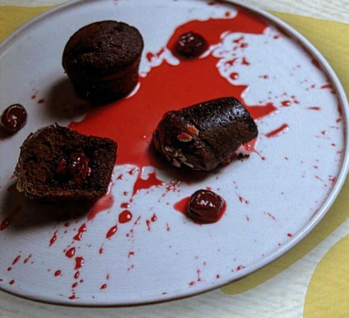 Вишневые маффины